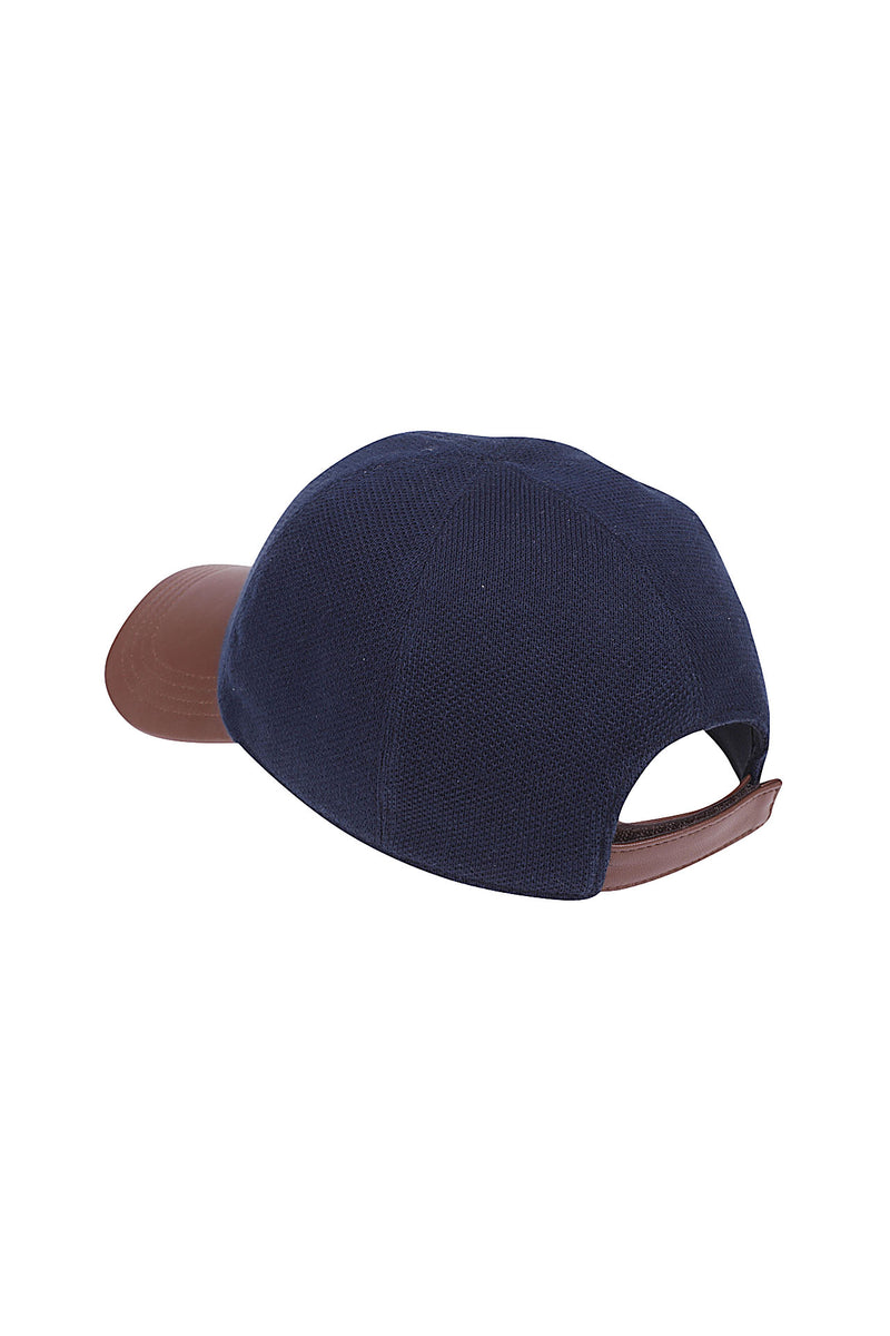 LEATHER VISOR HAT