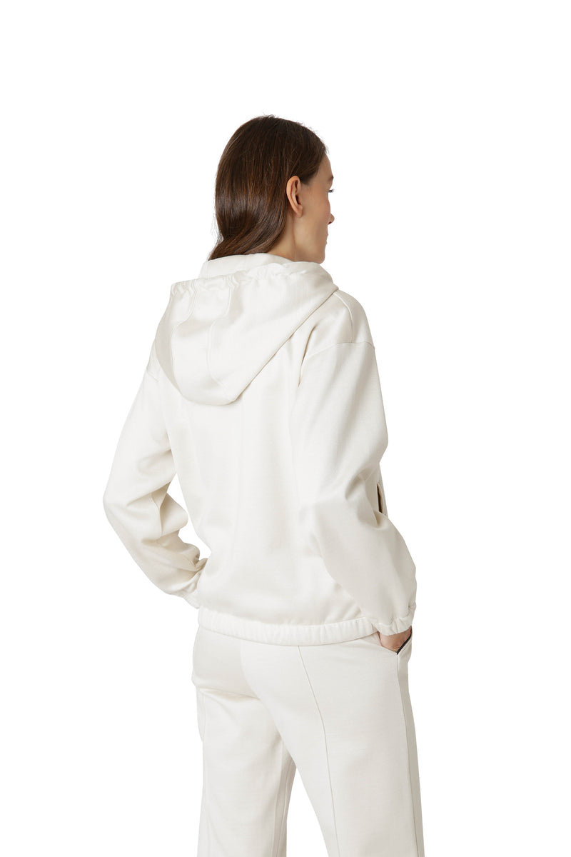 FULL ZIP HOODED SWEATSHIRT