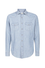 CAMICIA COTONE DENIM